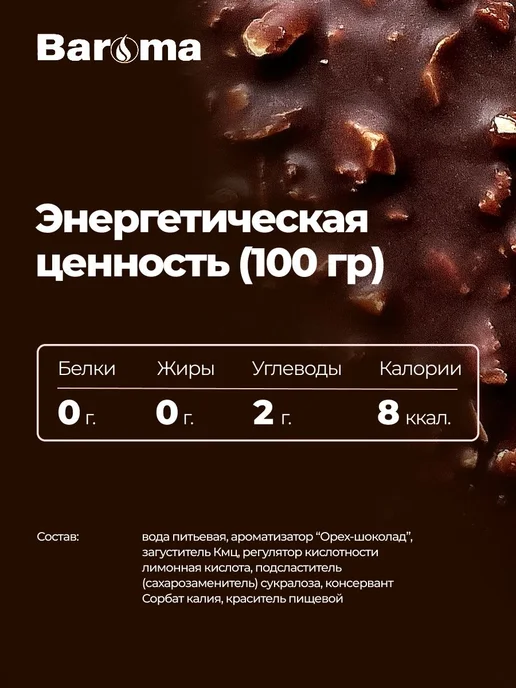 Сироп без сахара с сахарозаменителем со вкусом "Орех 1 литр, вариант, фото 2