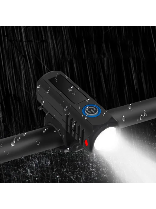 LED фонарь для велосипеда USB зарядка, фонарь на руль, вариант, фото 2