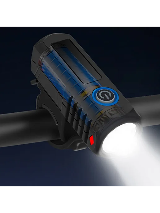 LED фонарь для велосипеда USB зарядка, фонарь на руль, вариант, фото 3