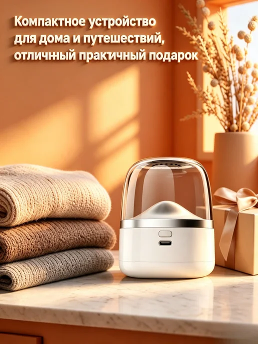 Машинка для удаления катышков с контейнером, USB Type-C, 9х7, 9x7, фото 7