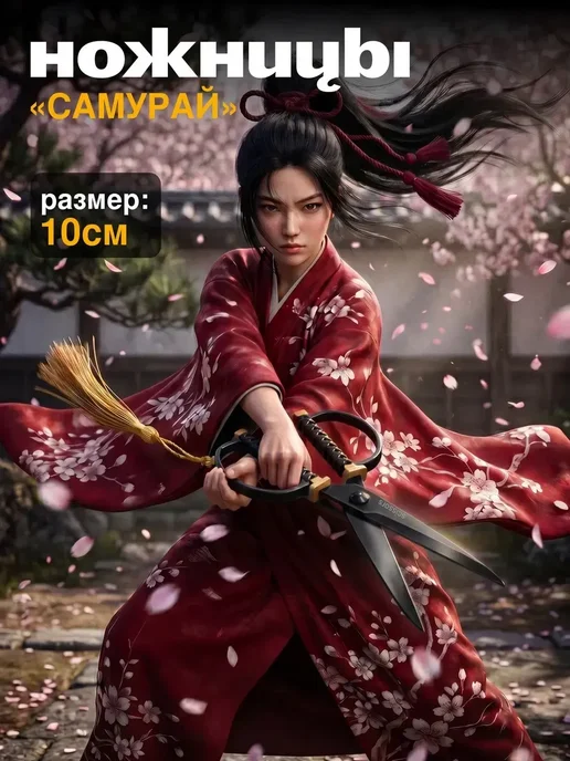 Ножницы "Самурай" для рукоделия маленькие, вариант, фото 4