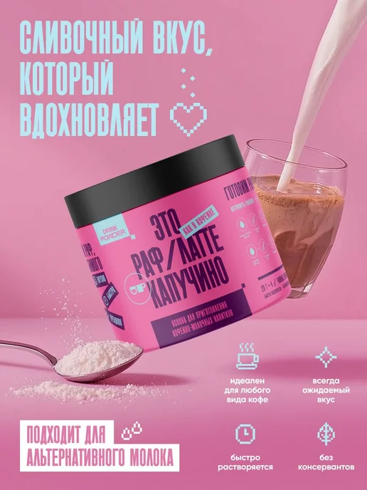 Основа для раф кофе со вкусом Банановое мороженое с соленой, вариант, фото 3