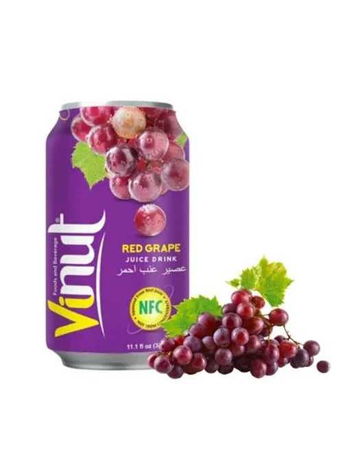 Напиток Red Grape Juice Красный виноград 330ml Вьетнам, 330 мл