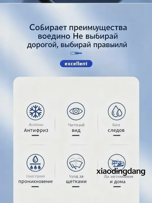 Таблетки стеклоомывателя 200 шт, автоочиститель для лобово, 200 шт, фото 5
