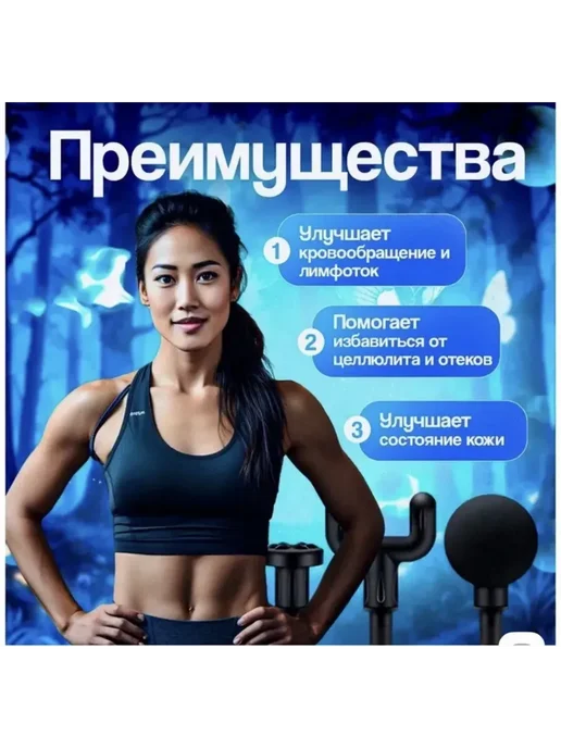 Массажер антицеллюлитный для тела ног зеленый, черный, фото 4