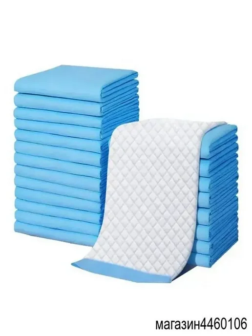 Одноразовые пеленки для собак 60×60 см, 40 шт, 60x60 см, 40 шт, фото 6