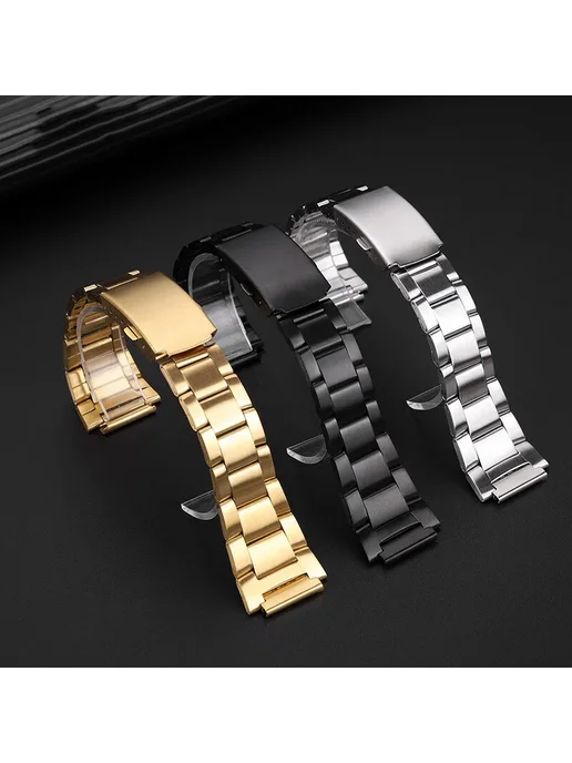 Zhenpinhan Ремешок для часов Casio AE1200 серебряный, серебристый, фото 6