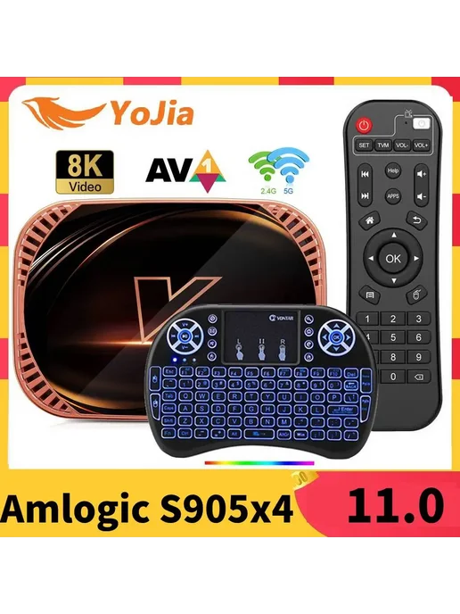 vontar X4 ТВ приставка Android 11.0 4 128 ГБ 4G32G, 128 ГБ, 32 г, фото 2
