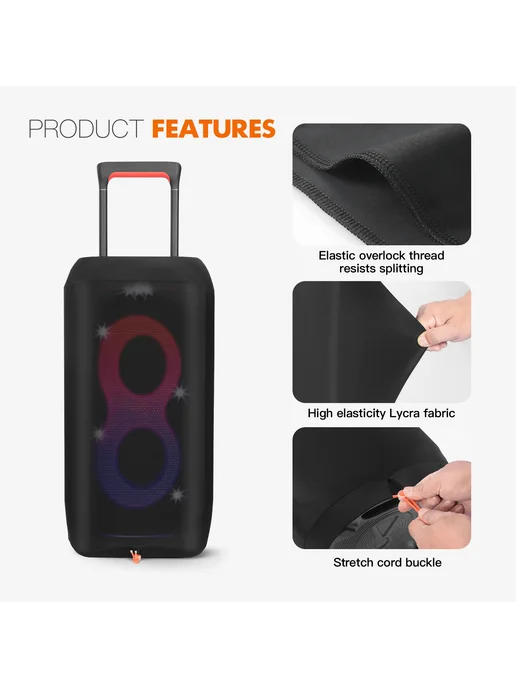 Портативный кейс Dust Cover для JBL PartyBox 320 310, вариант, фото 4