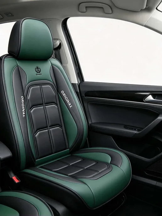 Чехлы на сиденья автомобиля Volkswagen Golf 4, зеленый, фото 2
