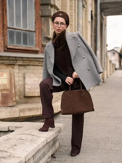 Манишка ABELLO fashion Темносерый, темный, фото 2