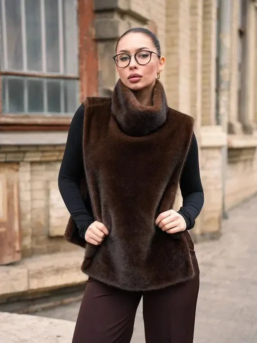 Манишка ABELLO fashion Темносерый, темный, фото 5