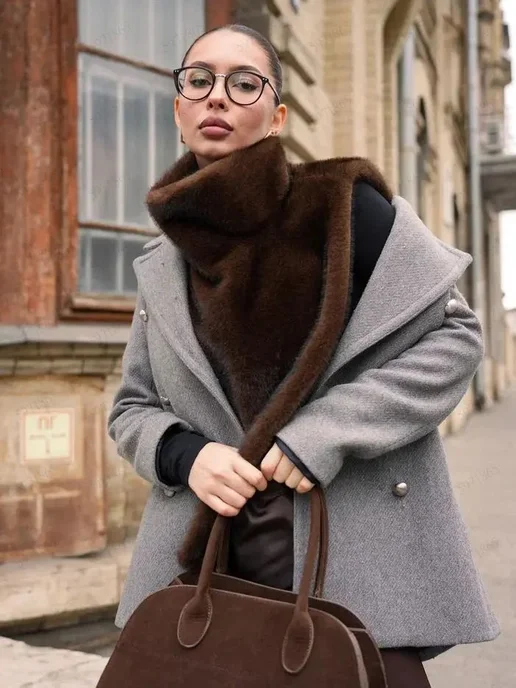 Манишка ABELLO fashion Темносерый, темный, фото 7