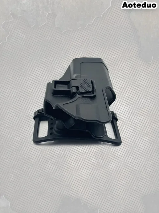 Кобура для пистолета Glock 17 пластиковая для левшей (левая, вариант, фото 8