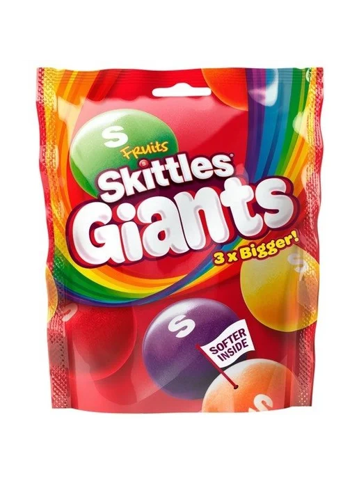 Драже со вкусом фруктов, 132 г, Giants Fruits, 132 г, фото 2