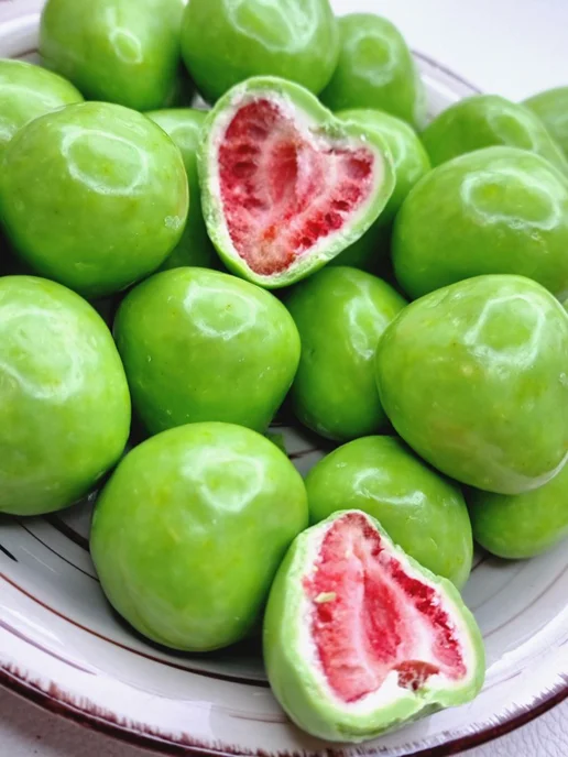 ЛаймBerry клубника Natural драже клубника в белой шоколадной, вариант, фото 4