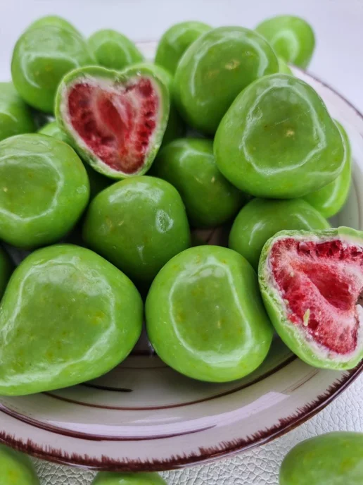 ЛаймBerry клубника Natural драже клубника в белой шоколадной, вариант, фото 6