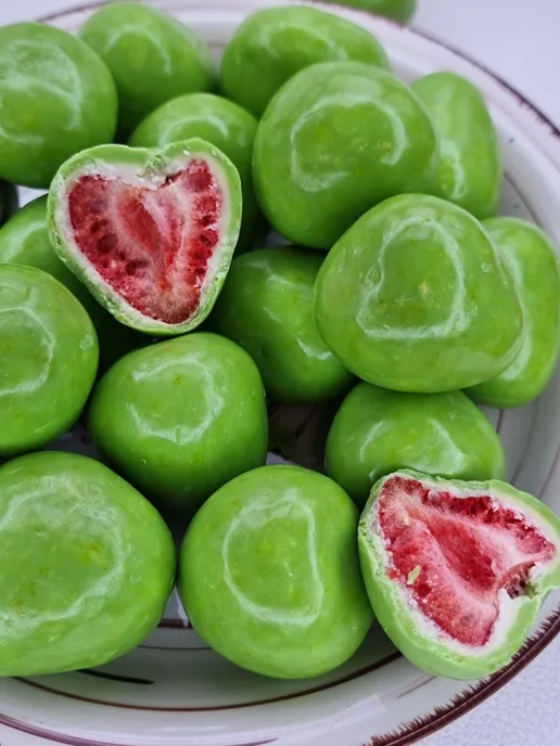 ЛаймBerry клубника Natural драже клубника в белой шоколадной, вариант, фото 7