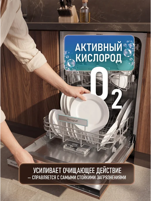 Таблетки для посудомоечной машины, 100 шт, всё в одном, 100 шт, фото 8