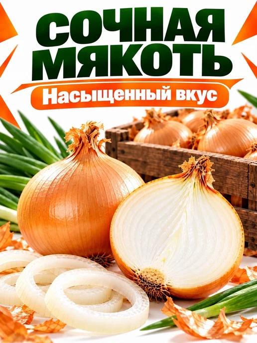 Лук севок для посадки Штуттгартер Ризен 1кг, 1 кг, фото 2
