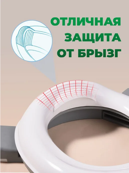 Горшок детский складной дорожный 3 в 1 ST SANTRADE с на для, белый, фото 3