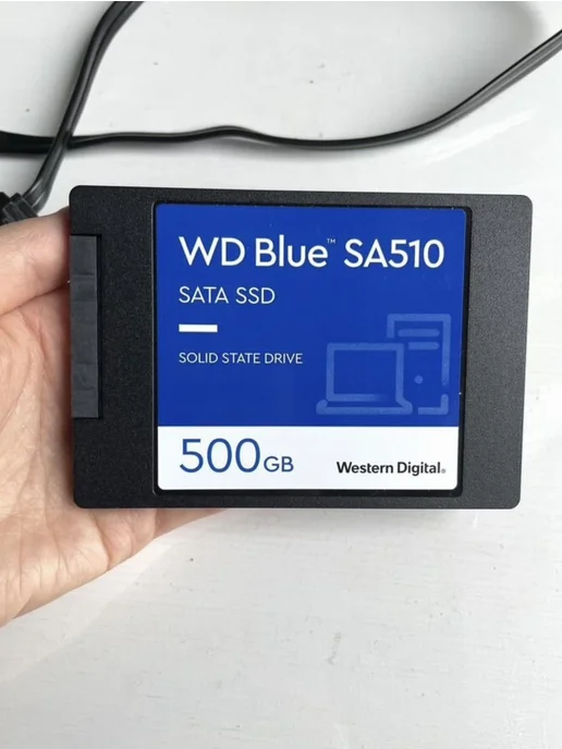 WD Внутренний SSD диск 500Gb SA510 для ПК и ноутбука, 500 ГБ, фото 2