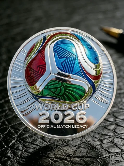 Памятная монета ЧМ по футболу 2026, вариант, фото 2