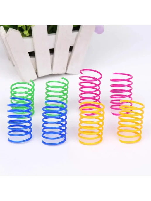 Пружинные игрушки для кошек 100PCS, 200 шт, фото 5