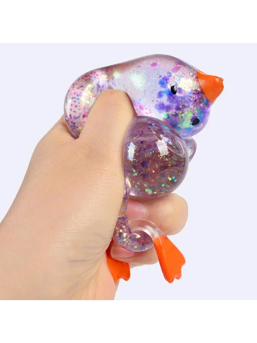 Игрушка антистресс утка 14 см, вариант, фото 3