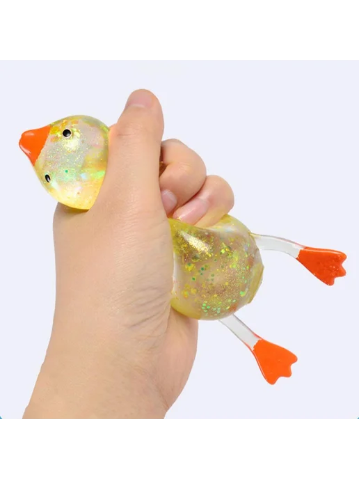 Игрушка антистресс утка 14 см, вариант, фото 7