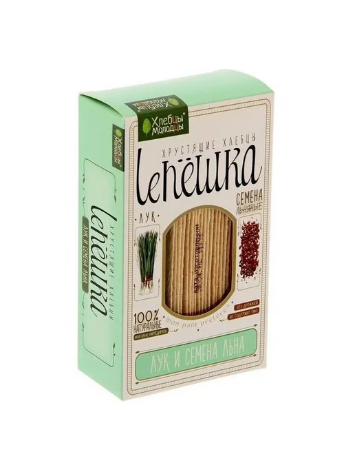 Хлебцымолодцы Хлебцы "Leпешка" луклен 150гр, 2шт, 150 г, 2 шт, фото 2