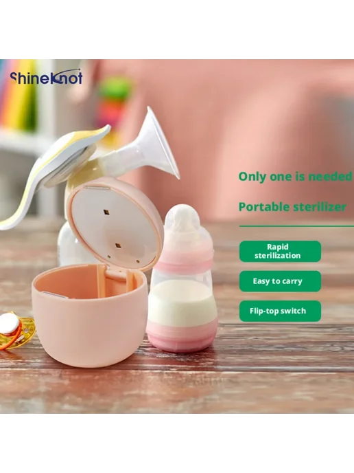 SHINEKNOT Мини УФ-стерилизатор Розовый, Pink, розовый, фото 3