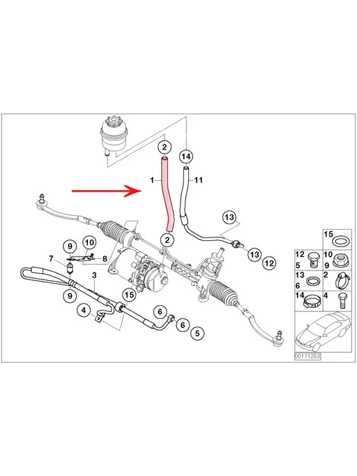 XUZHIANG Впускной коллектор 32416754498 для автомобилей BMW Mini R50, вариант, фото 2