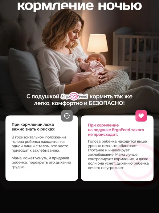 Подушка для кормления ergofeed, вариант, фото 3