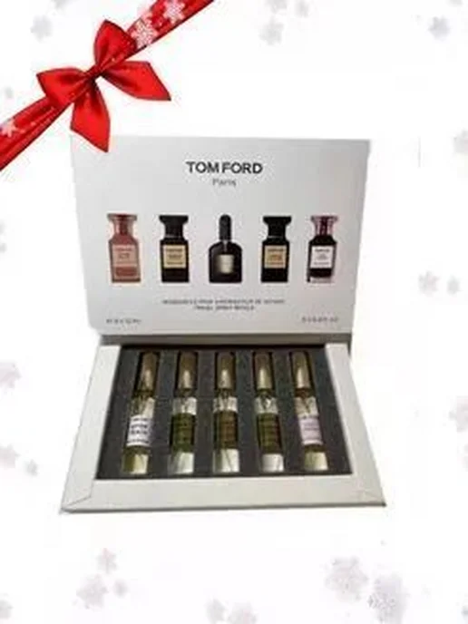 Парфюмерный набор Tom Ford Том Форд 5 флаконов по 12 мл, 12 мл, фото 3