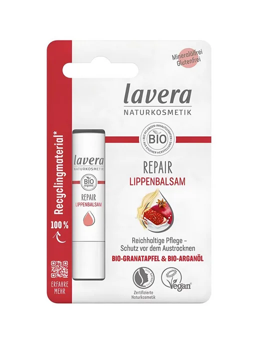 Бальзам для губ Lavera NATURKOSMETIK, восстанавливающий, с, вариант, фото 2