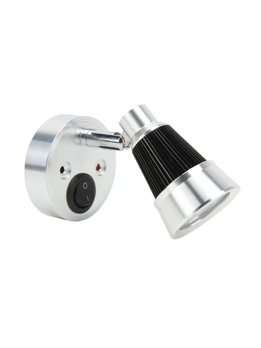 LED поворотный светильник для чтения 12В Neutral Light, вариант, фото 3