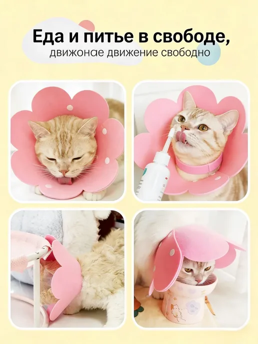 Защитный ошейник для кошек и собак Воротник животных, вариант, фото 3