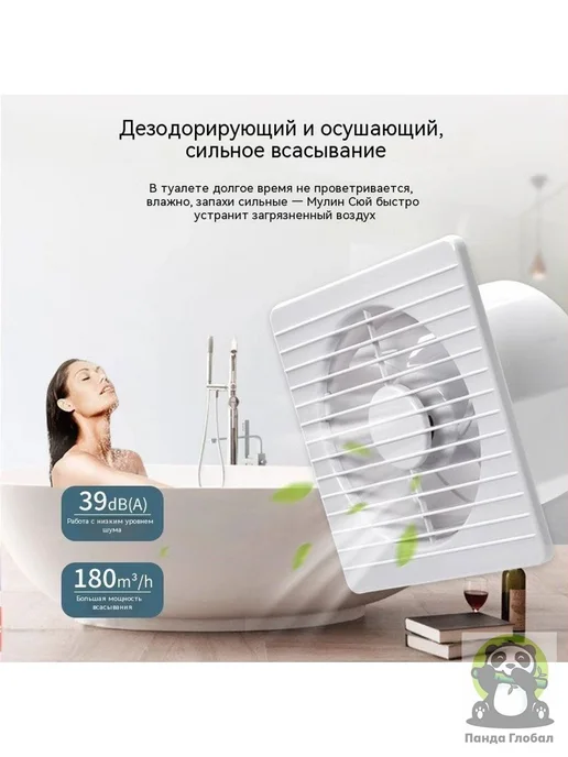 Корпус для вытяжного вентилятора, 4 дюйма, без двигател, вариант, фото 3