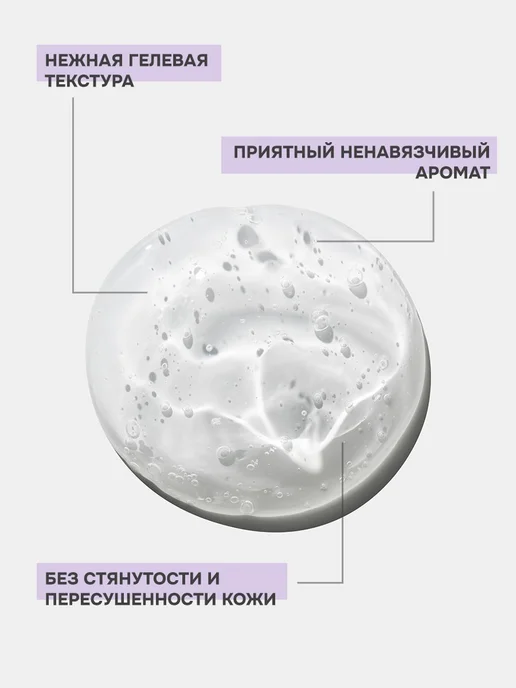 Гель для душа с кислотами от прыщей и акне на теле, вариант, фото 3