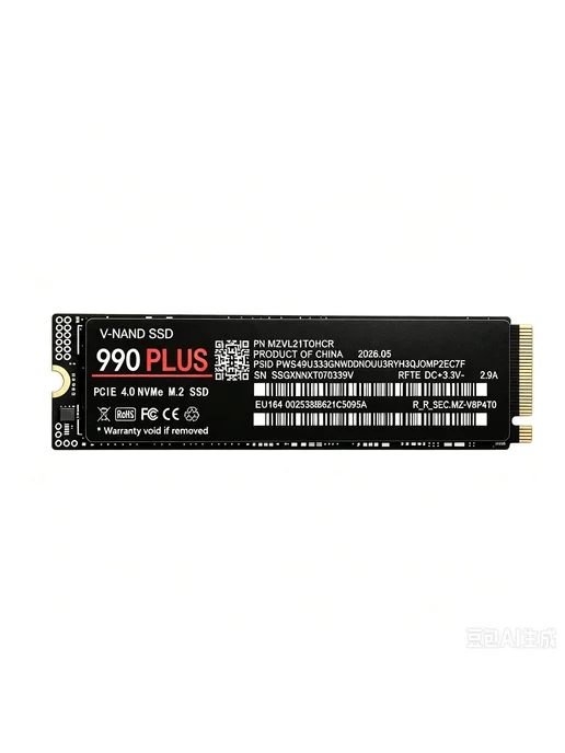 990 PLUS M.2 2280 NVMe SSD 500-4 ТБ, 4 ТБ, фото 6
