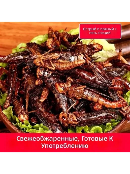 30 закуски саранчовые г острая Жареные, вариант