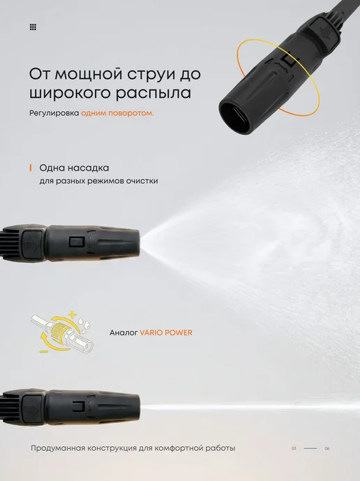 Струйная трубка для мойки высокого давления karcher К2K7, вариант, фото 3