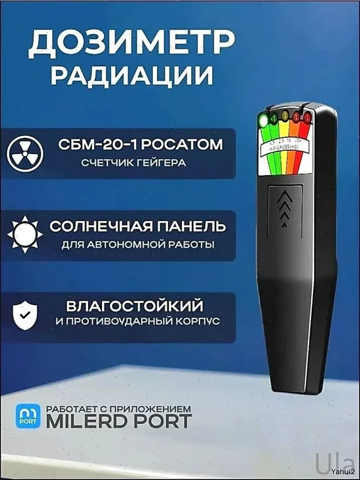 Дозиметр HiStand с счетчиком Гейгера SBM201, вариант