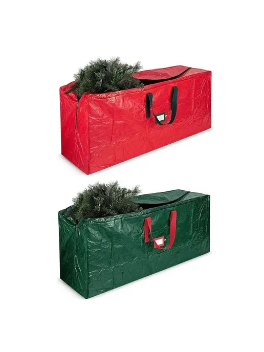 Большой мешок для хранения новогодних ёлок, вариант, фото 5