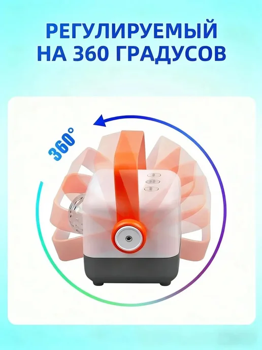 Портативный лазерный проектор с музыкальной, вариант, фото 7