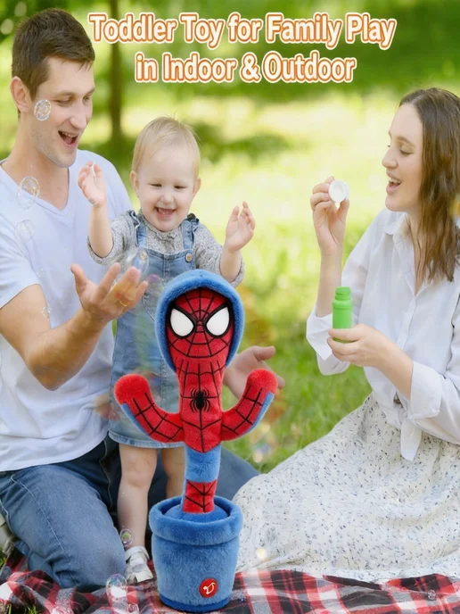 Танцующий кактус Человек-Паук Мстители, в упаковке 330 г, фото 8