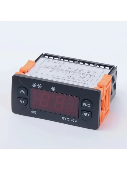 Регулятор ETC-974 12-24V 2 датчика 012086, вариант, фото 2