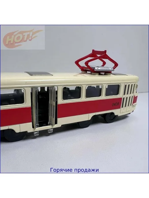 Трамвай Tatra 1 72 с подсветкой и звуком, вариант, фото 2