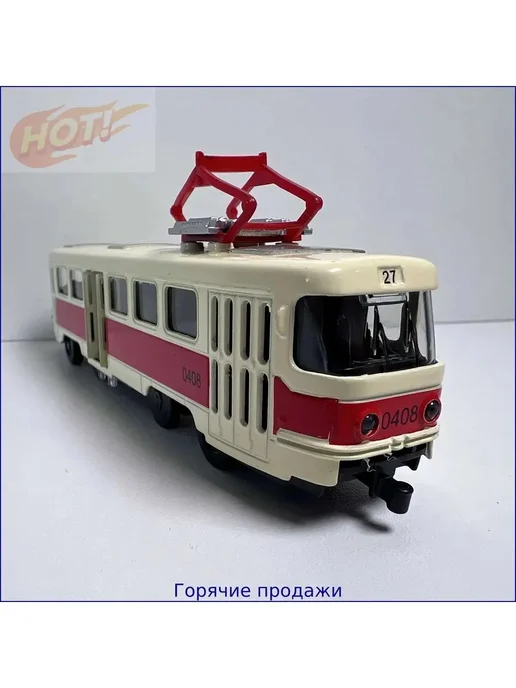 Трамвай Tatra 1 72 с подсветкой и звуком, вариант, фото 3